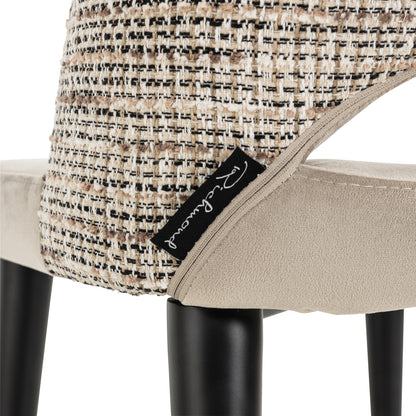 Richmond Interiors Esszimmerstuhl Tabitha trendy nature fire retardant (Set of 2) Esszimmerstuhl Richmond Interiors