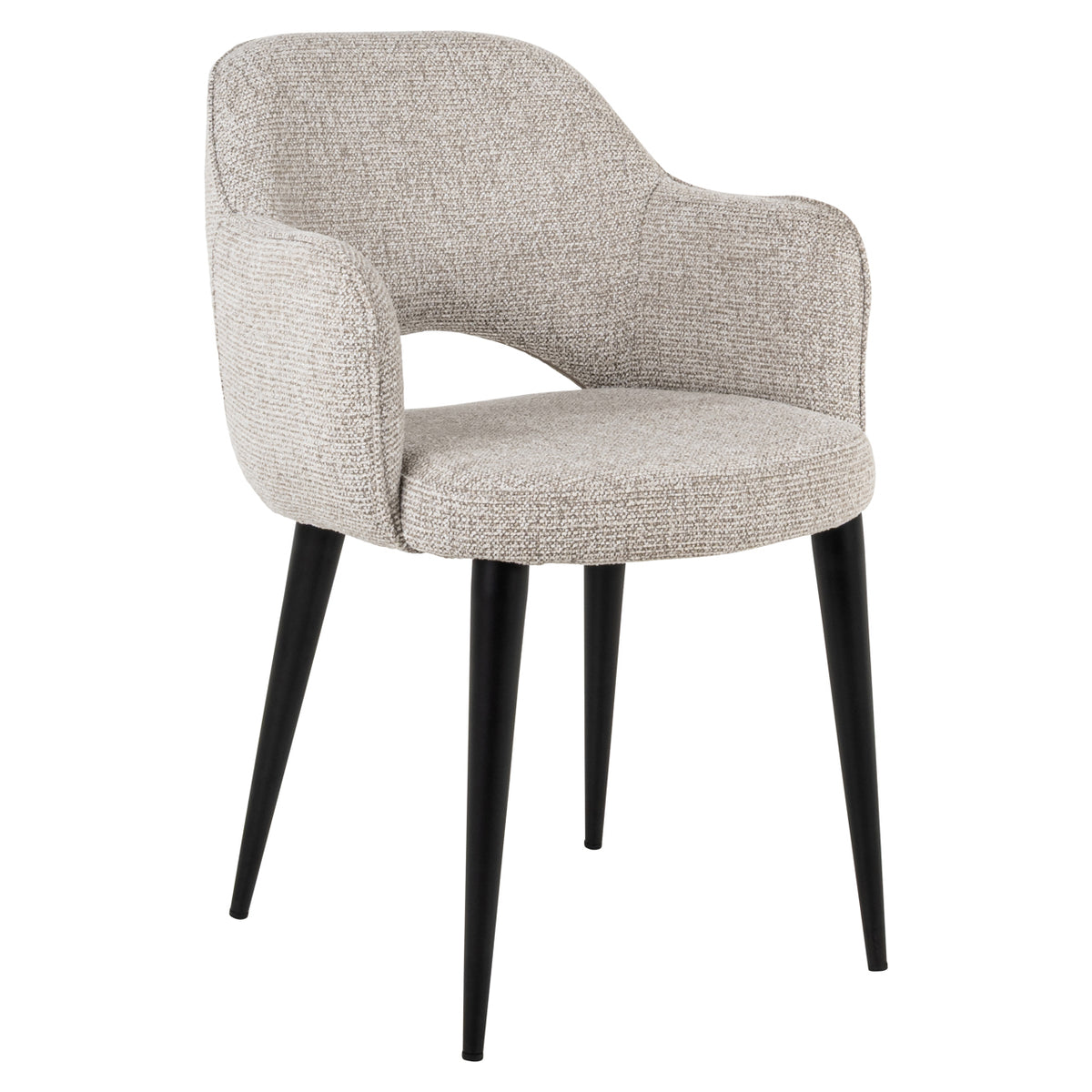 Richmond Interiors dining chair Giovanna natural fancy fire retardant