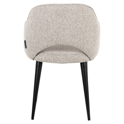 Richmond Interiors dining chair Giovanna natural fancy fire retardant