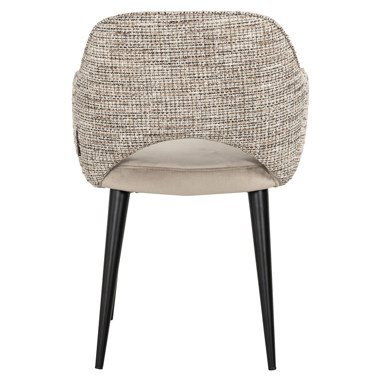 Richmond Interiors Esszimmerstuhl Giovanna trendy nature / khaki velvet fire retardant Esszimmerstuhl Richmond Interiors