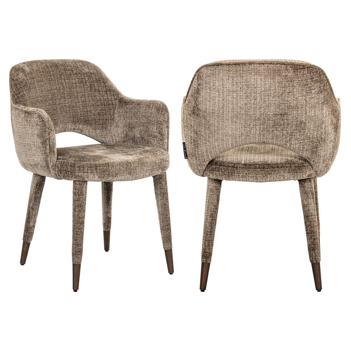 Richmond Interiors Esszimmerstuhl Donnatella niagara stone fire retardant Richmond Interiors