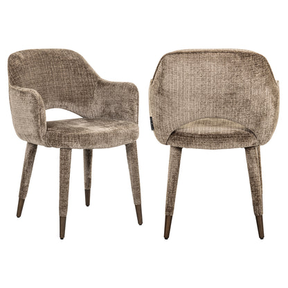 Richmond Interiors Esszimmerstuhl Donnatella niagara stone fire retardant Richmond Interiors