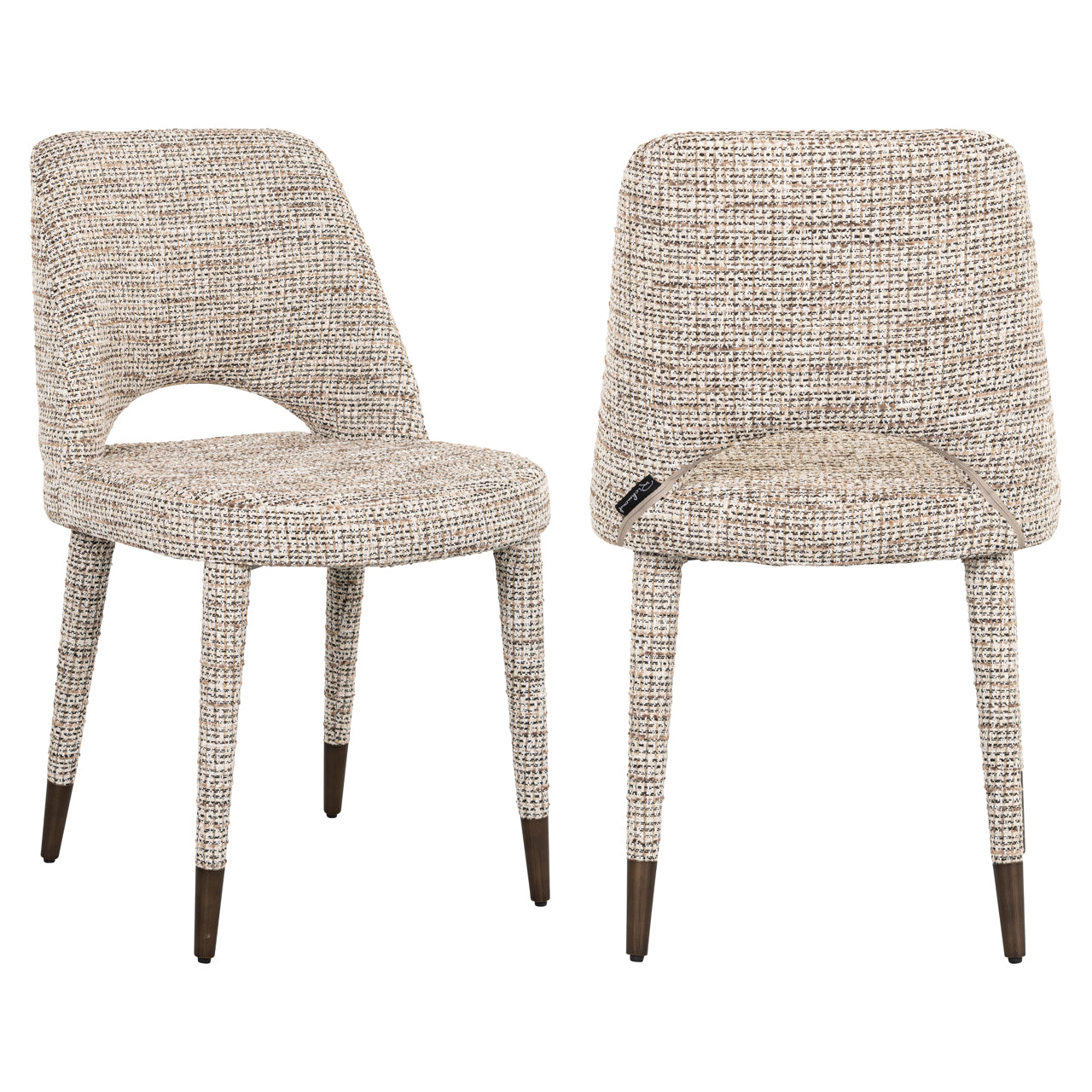 Richmond Interiors Esszimmerstuhl Cecilia trendy nature (Set of 2) Esszimmerstuhl Richmond Interiors