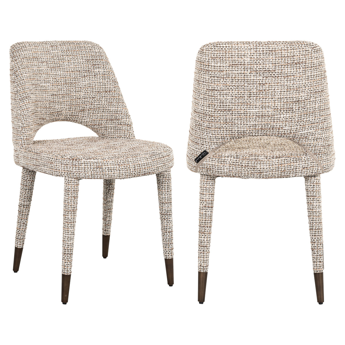 Richmond Interiors Esszimmerstuhl Cecilia trendy nature (Set of 2) Richmond Interiors