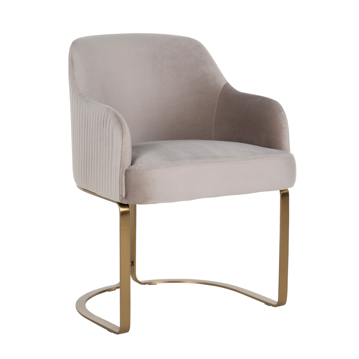 Richmond Interiors Esszimmerstuhl Hadley khaki velvet fire retardant Richmond Interiors