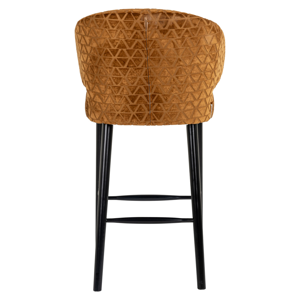 Richmond Interiors Barhocker Indigo old gold triangle Richmond Interiors