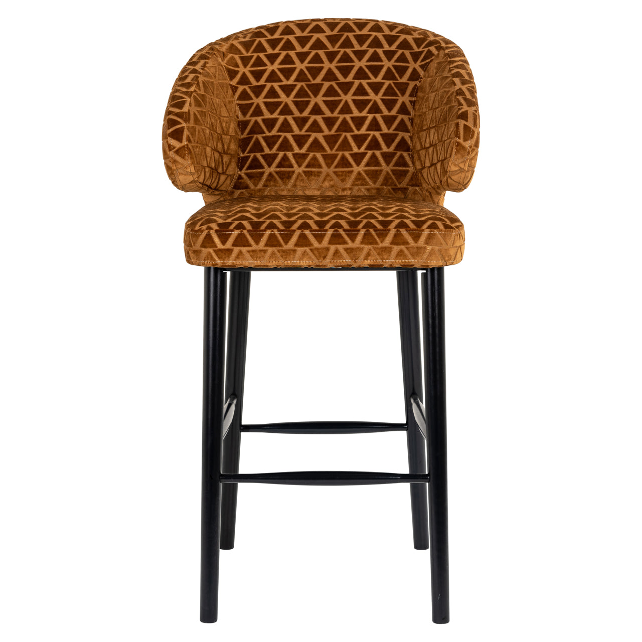 Richmond Interiors Barhocker Indigo old gold triangle Barhocker Richmond Interiors