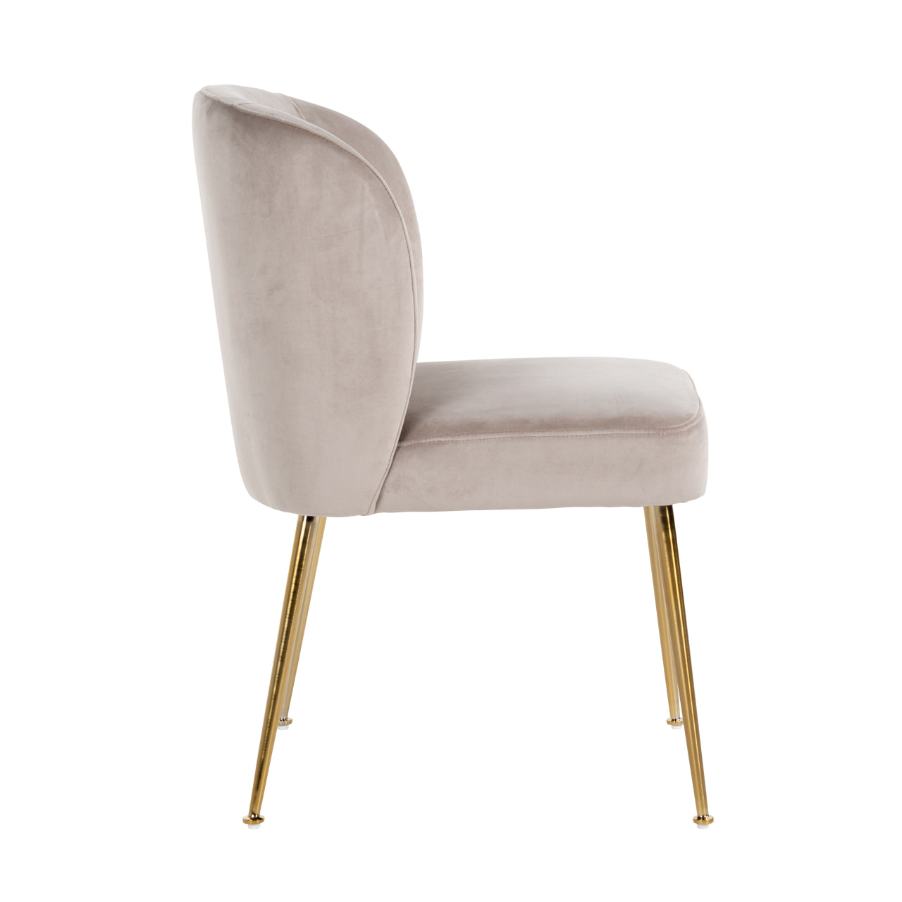 Richmond Interiors Esszimmerstuhl Cannon khaki velvet Esszimmerstuhl Richmond Interiors