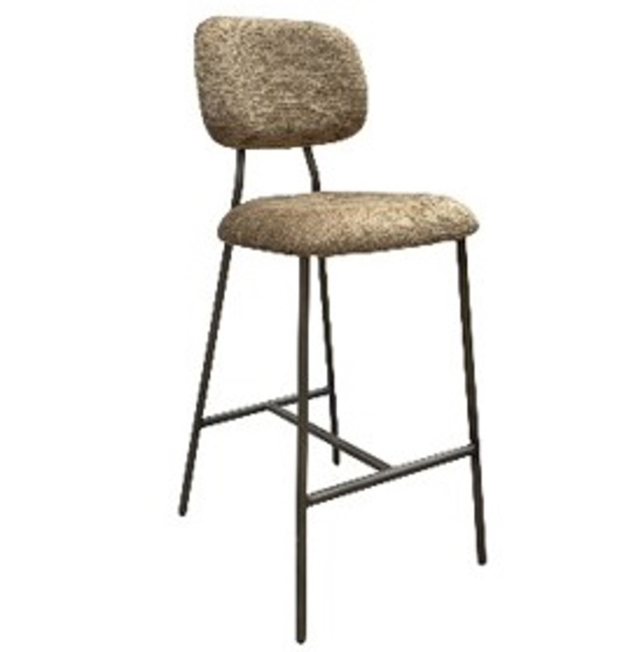 Richmond Interiors Thekenstuhl Xenia brandy fusion fire retardant (Set of 2) Thekenstuhl Richmond Interiors