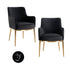 Richmond Interiors Esszimmerstuhl Breeze quartz anthracite fire retardant (Set of 2) Esszimmerstuhl Richmond Interiors