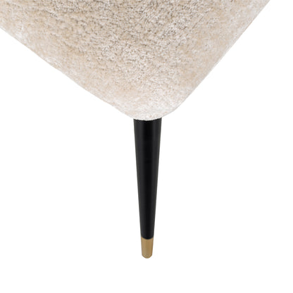 Richmond Interiors Esszimmerstuhl Alicia FR white chenille fire retardant Esszimmerstuhl Richmond Interiors