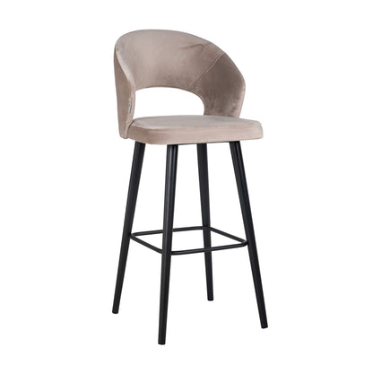 Richmond Interiors Barhocker Savoy khaki velvet Barhocker Richmond Interiors