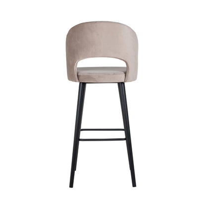 Richmond Interiors Barhocker Savoy khaki velvet Barhocker Richmond Interiors