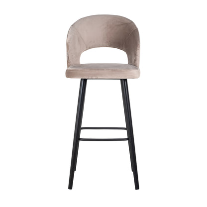 Richmond Interiors Barhocker Savoy khaki velvet Barhocker Richmond Interiors