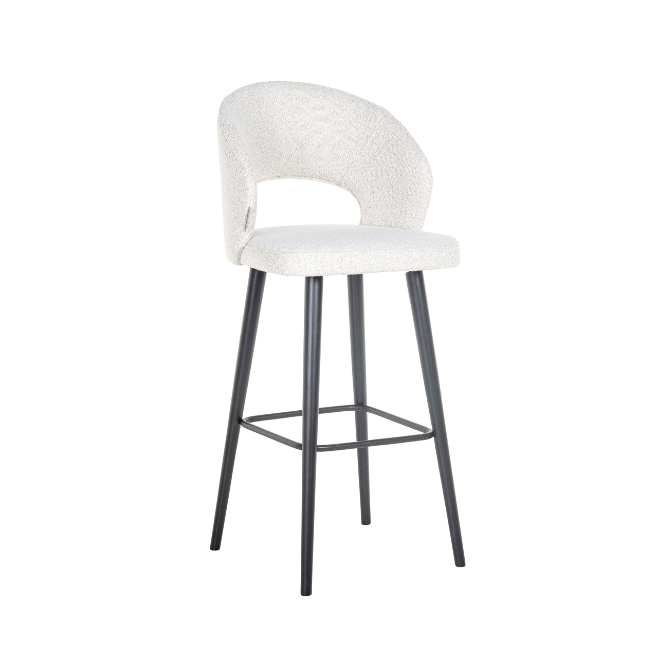 Richmond Interiors Barhocker Savoy white bouclé Barhocker Richmond Interiors