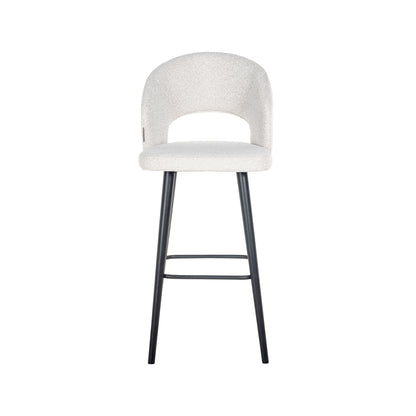 Richmond Interiors Barhocker Savoy white bouclé Barhocker Richmond Interiors