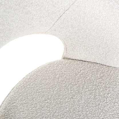 Richmond Interiors Barhocker Savoy white bouclé Barhocker Richmond Interiors