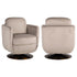 Richmond Interiors Lounge Stuhl Turner khaki velvet swivel fire retardant Lounge Stuhl Richmond Interiors