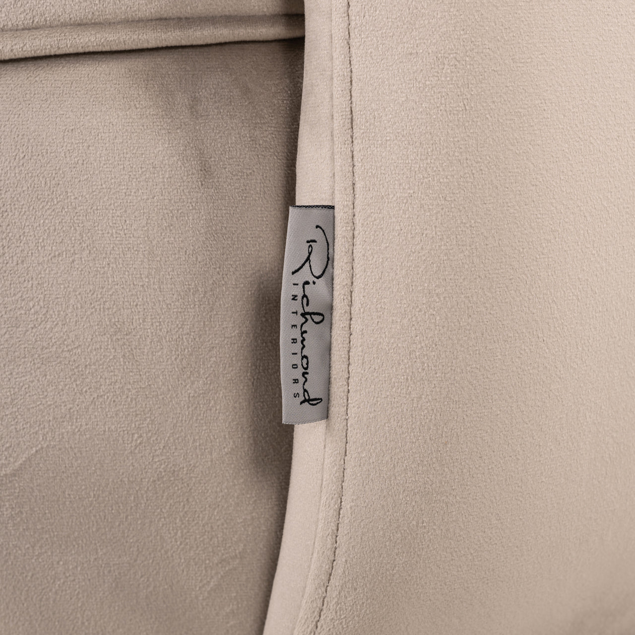 Richmond Interiors Lounge Stuhl Turner khaki velvet swivel fire retardant Lounge Stuhl Richmond Interiors