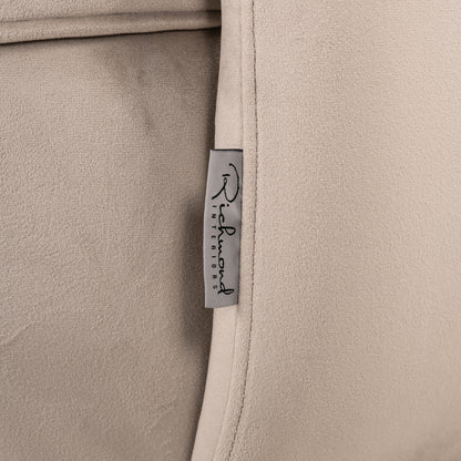 Richmond Interiors Lounge Stuhl Turner khaki velvet swivel fire retardant Lounge Stuhl Richmond Interiors