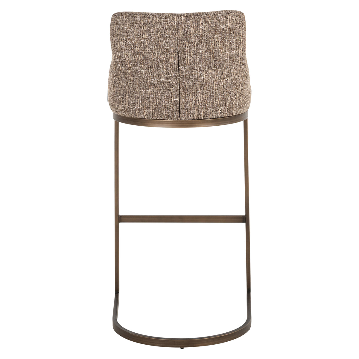 Richmond Interiors Barhocker Bolton brown tweed (Set of 2) Richmond Interiors
