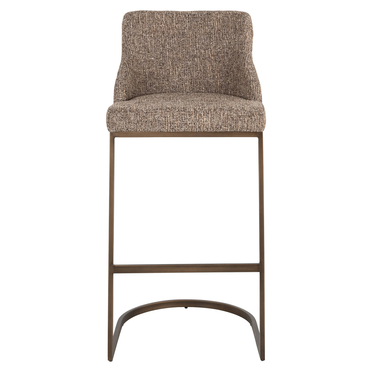 Richmond Interiors Barhocker Bolton brown tweed (Set of 2) Richmond Interiors