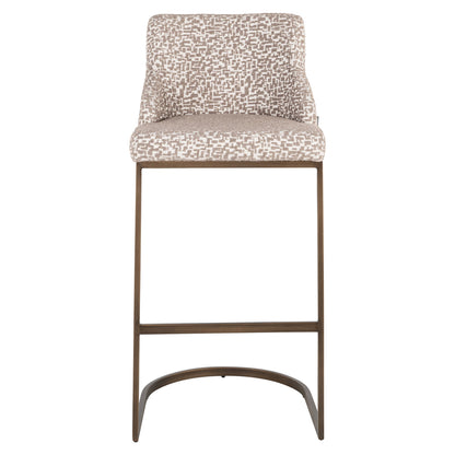 Richmond Interiors Barhocker Bolton natural geo (Set of 2) Richmond Interiors