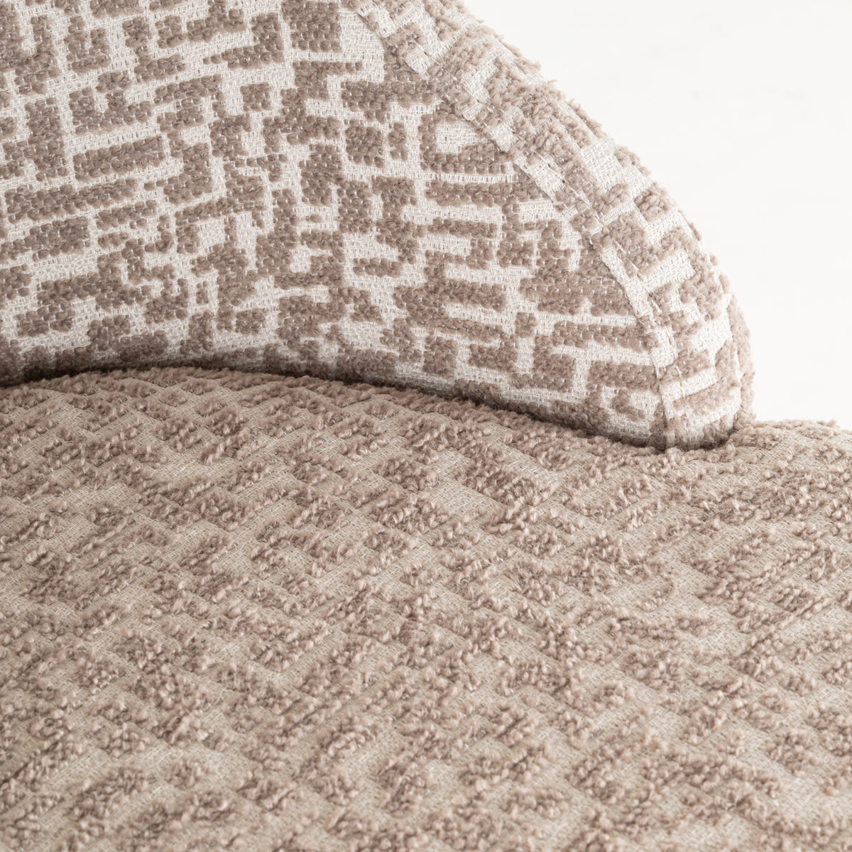 Richmond Interiors Barhocker Bolton natural geo (Set of 2) Richmond Interiors