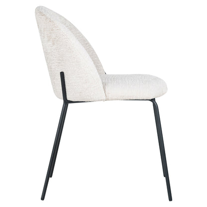 Richmond Interiors Esszimmerstuhl Alyssa cream fusion (Set of 2) Esszimmerstuhl Richmond Interiors