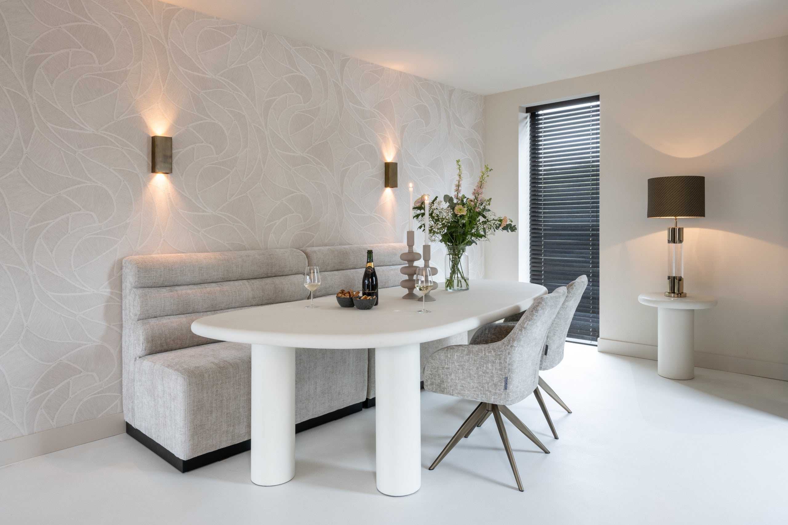 Richmond Interiors Esszimmerstuhl Lisonne pearl island swivel Esszimmerstuhl Richmond Interiors