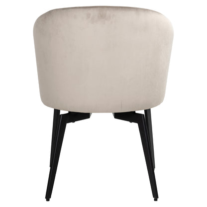 Richmond Interiors Esszimmerstuhl Amphara khaki velvet fire retardant Esszimmerstuhl Richmond Interiors