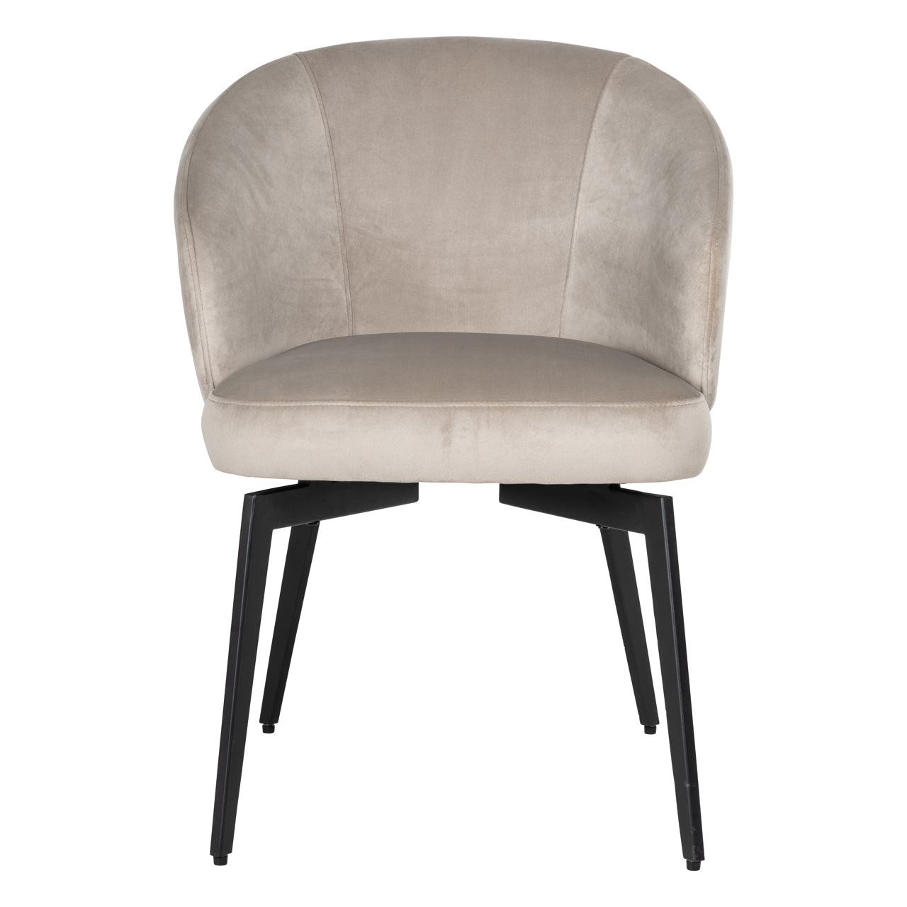 Richmond Interiors Esszimmerstuhl Amphara khaki velvet fire retardant Esszimmerstuhl Richmond Interiors