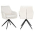 Richmond Interiors Esszimmerstuhl Lisonne cream fusion swivel Esszimmerstuhl Richmond Interiors