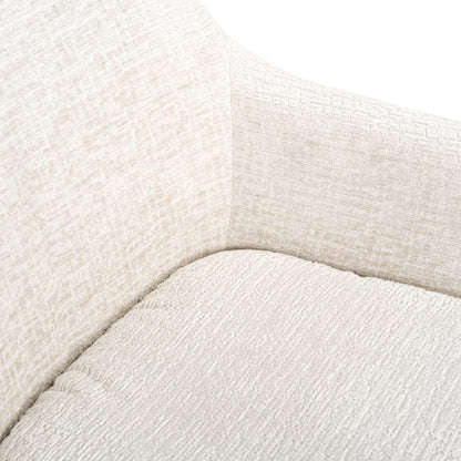 Richmond Interiors Esszimmerstuhl Lisonne cream fusion swivel Esszimmerstuhl Richmond Interiors