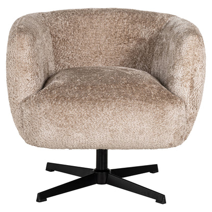 Richmond Interiors Lounge Stuhl Estelle sheep natural swivel Lounge Stuhl Richmond Interiors