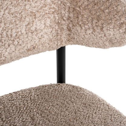 Richmond Interiors Esszimmerstuhl Bea sheep natural (Set of 2) Esszimmerstuhl Richmond Interiors