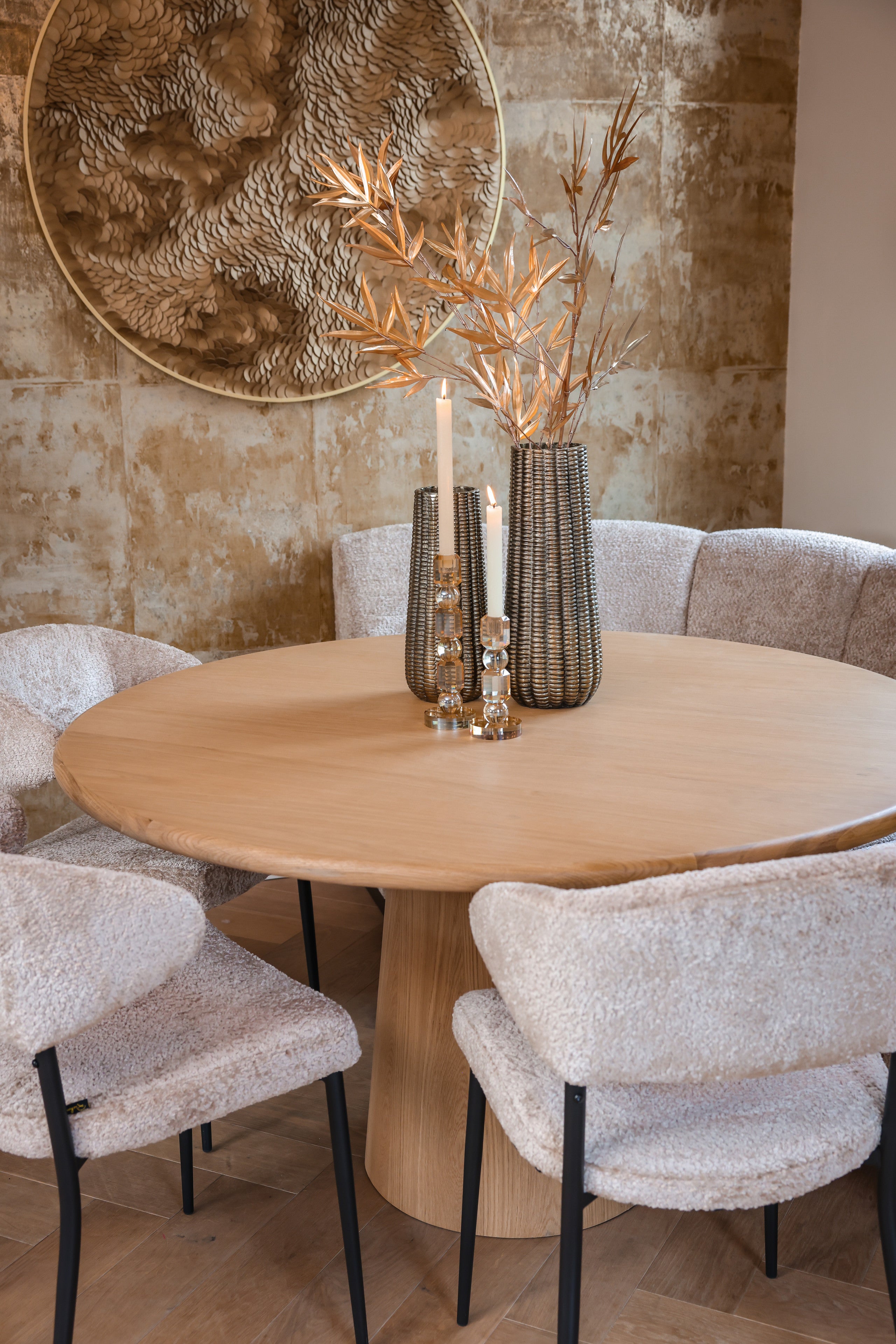 Richmond Interiors Wandkunst Bloom gold Wandkunst Richmond Interiors
