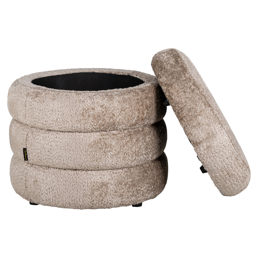Richmond Interiors Hocker &amp; Fußbank Adele sheep natural Hocker &amp; Fußbank Richmond Interiors