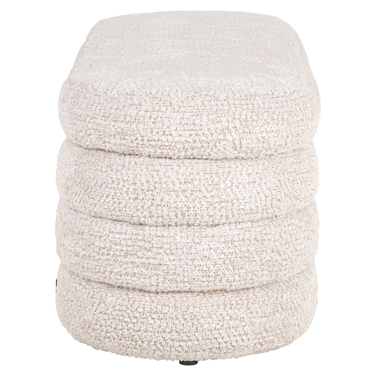Richmond Interiors Hocker &amp; Fußbank Camile lovely cream Hocker &amp; Fußbank Richmond Interiors
