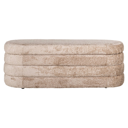 Richmond Interiors Hocker &amp; Fußbank Camille sheep natural Hocker &amp; Fußbank Richmond Interiors