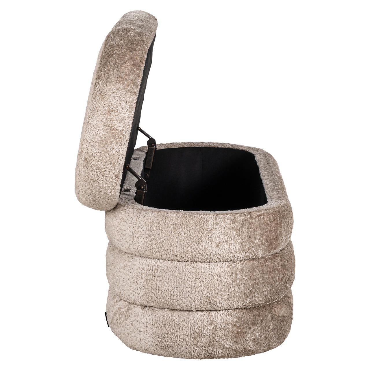 Richmond Interiors Hocker &amp; Fußbank Camille sheep natural Hocker &amp; Fußbank Richmond Interiors