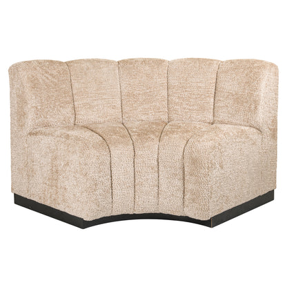 Richmond Interiors Sitzbank Hillpark lovely beige round corner Sitzbank Richmond Interiors