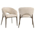 Richmond Interiors Esszimmerstuhl Kenzi cream unicorn Esszimmerstuhl Richmond Interiors