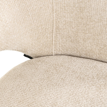 Richmond Interiors Esszimmerstuhl Kenzi cream unicorn Esszimmerstuhl Richmond Interiors