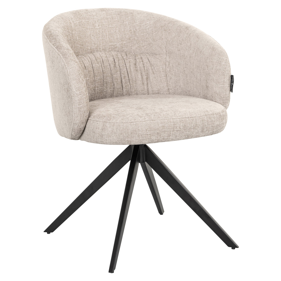 Richmond Interiors Esszimmerstuhl Olivia natural miami swivel Esszimmerstuhl Richmond Interiors