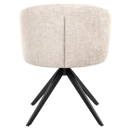Richmond Interiors Esszimmerstuhl Olivia natural miami swivel Esszimmerstuhl Richmond Interiors