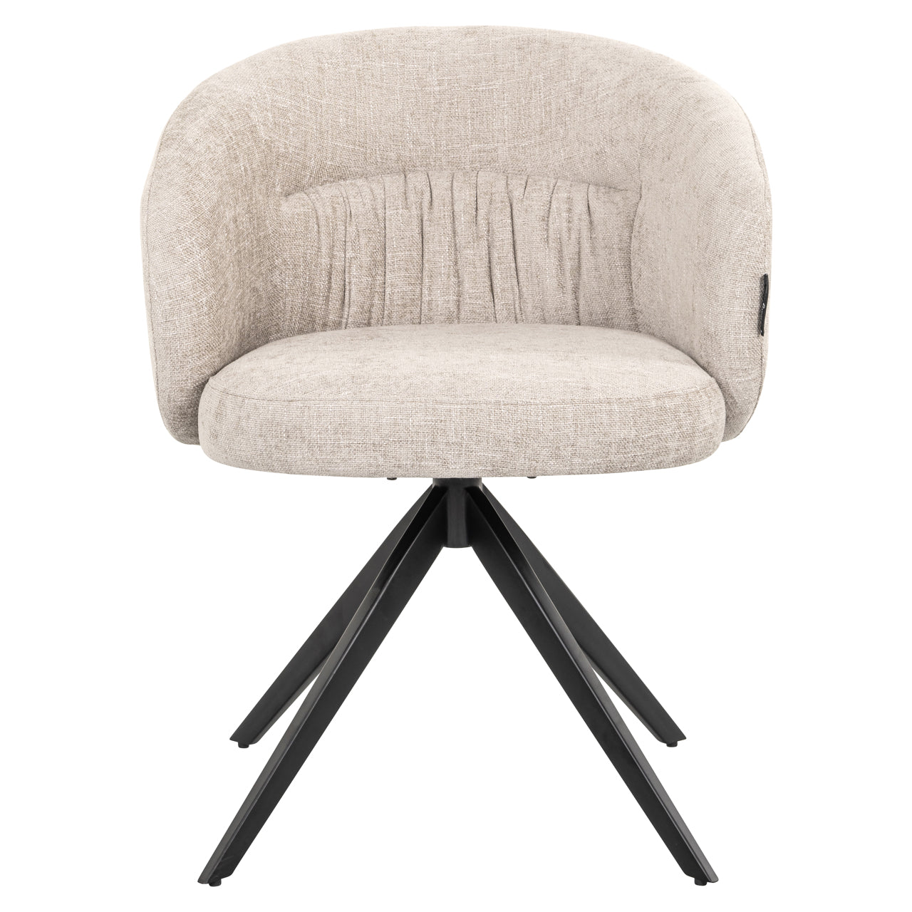 Richmond Interiors Esszimmerstuhl Olivia natural miami swivel Esszimmerstuhl Richmond Interiors