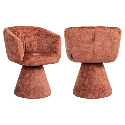 Richmond Interiors Esszimmerstuhl Madeline blush fusion swivel Esszimmerstuhl Richmond Interiors