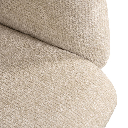 Richmond Interiors Esszimmerstuhl Madeline cream unicorn swivel Esszimmerstuhl Richmond Interiors