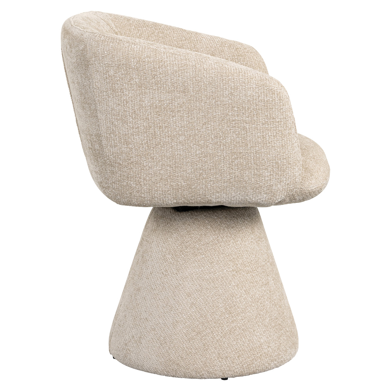 Richmond Interiors Esszimmerstuhl Madeline cream unicorn swivel Esszimmerstuhl Richmond Interiors